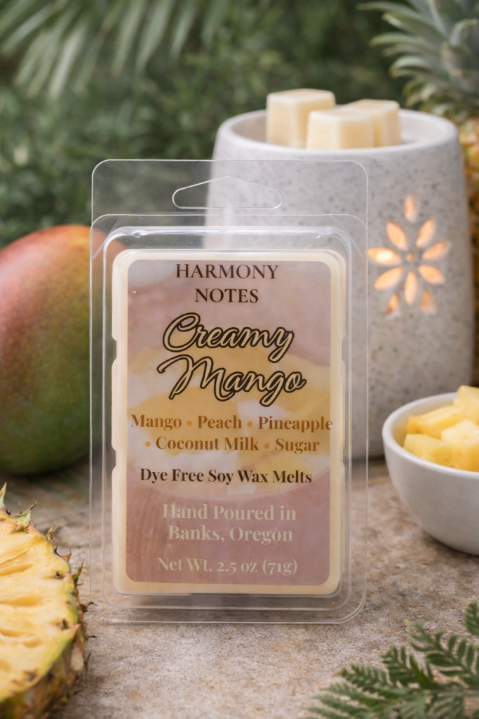 Mango Ice Notes Creamy Mango - Harmony Notes