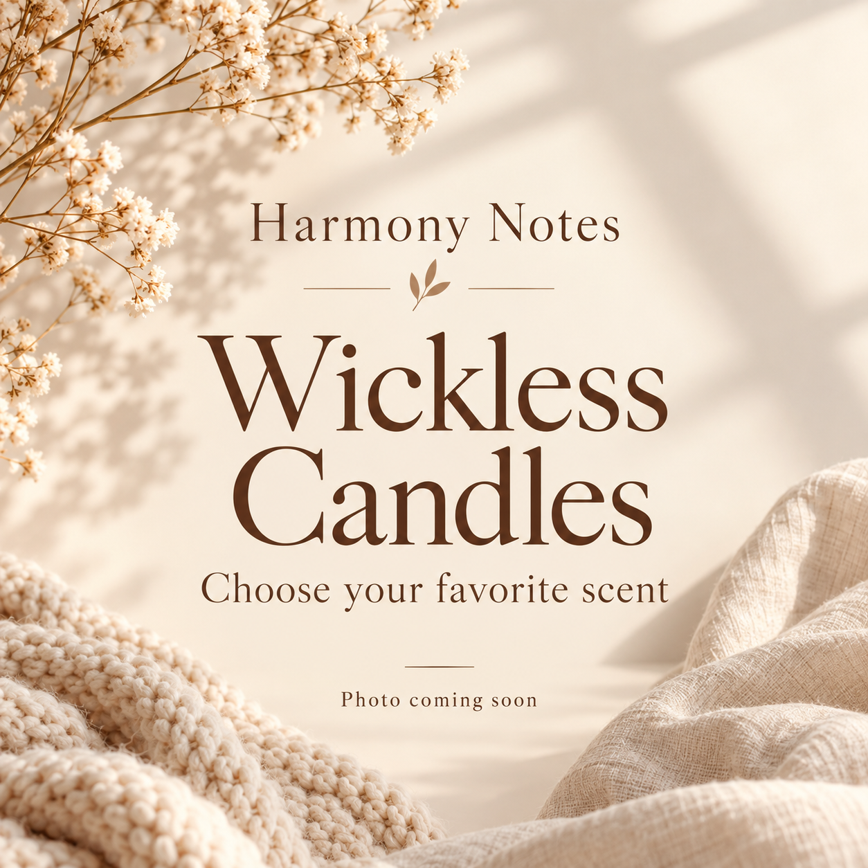 Wickless Candle